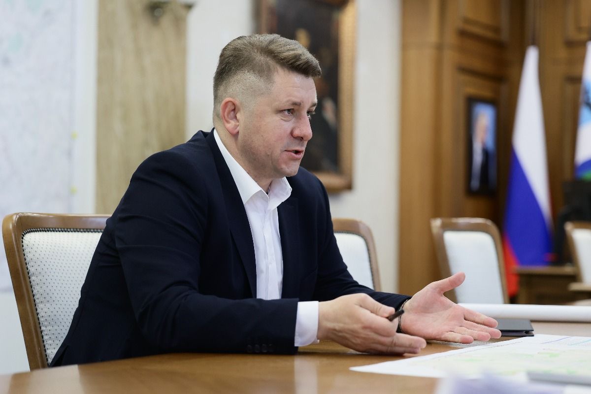 Александр Шуваев провёл рабочую встречу с мэром Белгорода Валентином Демидовым