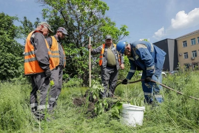 Сотрудники НЛМК собрали на субботниках 1 300 мешков мусора