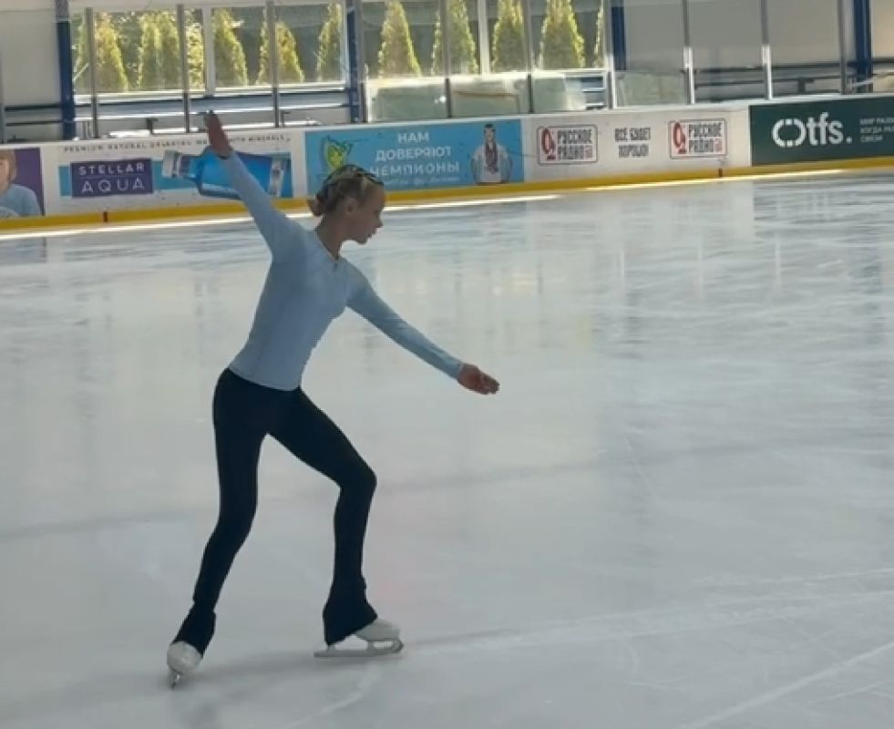 Воронежская фигуристка Костылева попала в основной состав юниорской сборной России