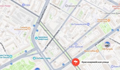На два месяца закроют движение по улице в центре Воронежа