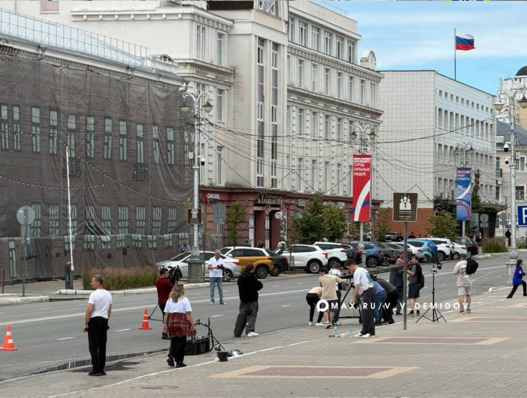 В Белгороде идут съемки фильма о жизни города под обстрелами