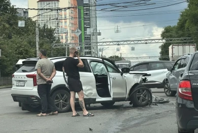 Выяснилось, есть ли пострадавшие в массовом ДТП на Московском проспекте в Воронеже