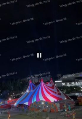 «Думали, ПВО». Мощные лучи света в небе напугали воронежцев 