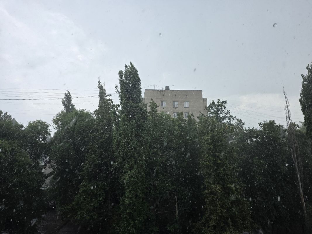 Дождь внезапно обрушился на Воронеж. Когда закончится?