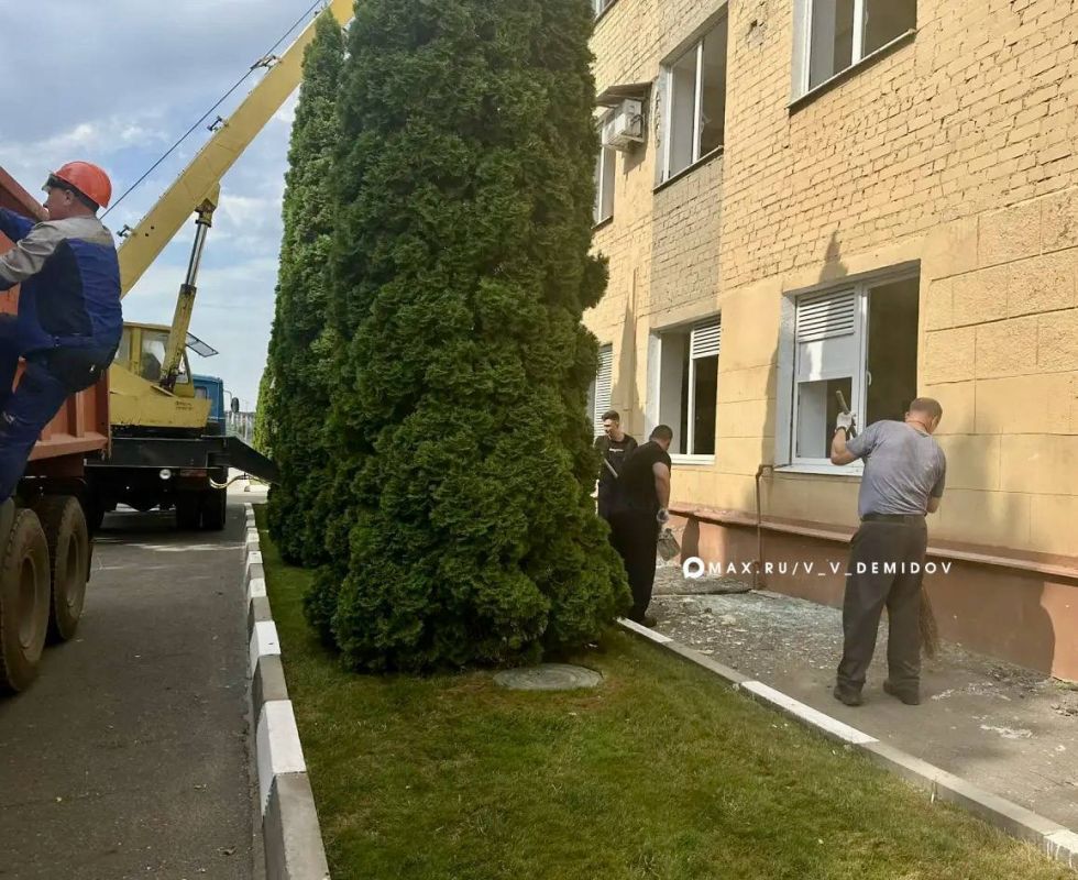 В Белгороде после ракетной атаки перебои со светом и водой