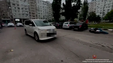 В Белгородской области 6-летнего ребенка сбила иномарка прямо во дворе