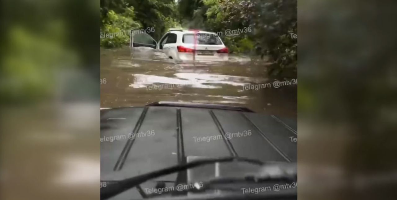 Воронежцы после каждого дождя тонут в лужах размером с реки