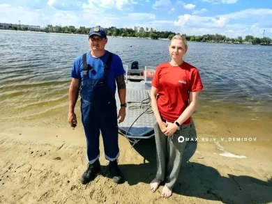 Белгородская спасательница не позволила пловцу попасть на тот свет