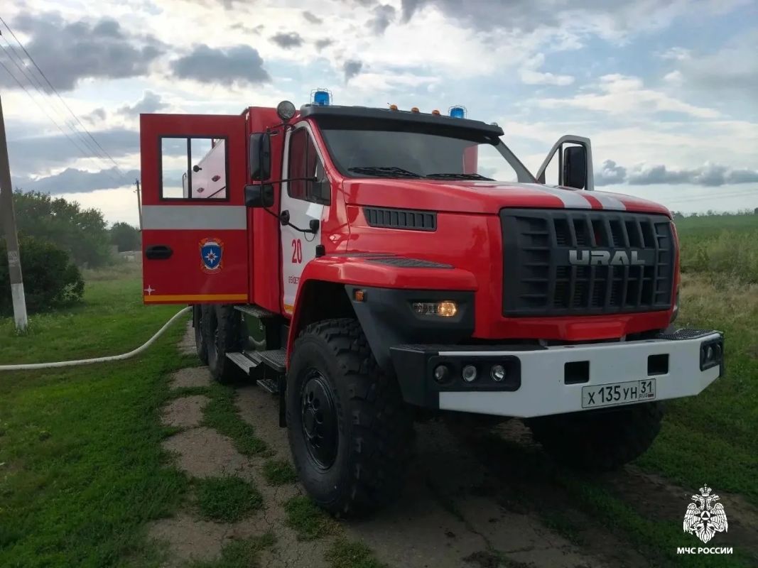 Супермаркет горел в Липецке на базе Универсального проезда