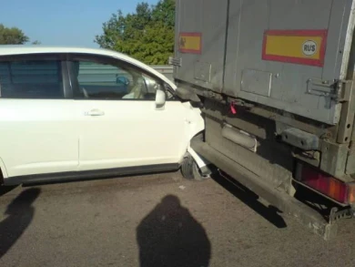 Девушка попала в больницу после аварии в Воронежской области