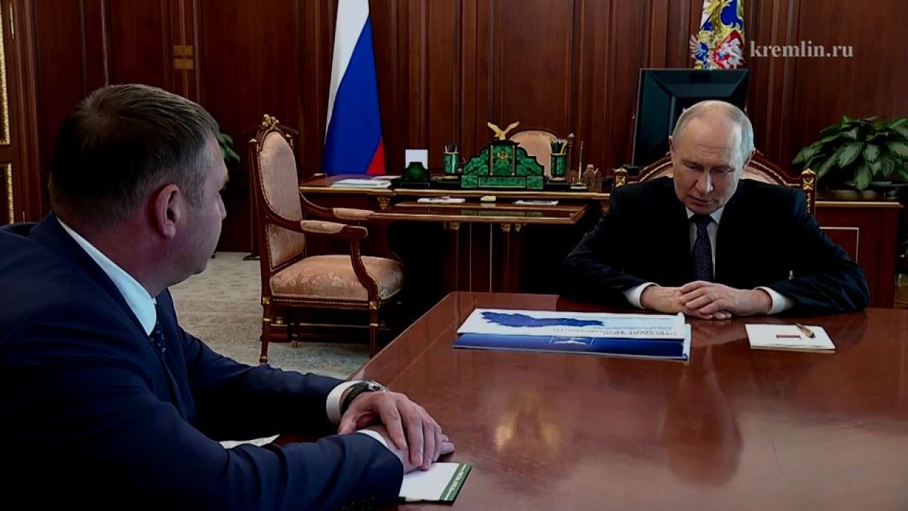 Шуваев поведал Путину о будущем Белгородской области