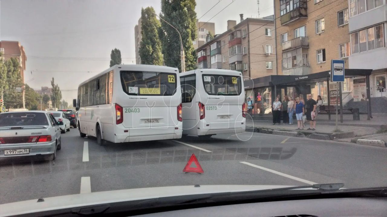 Появились подробности ДТП с&nbsp;двумя автобусами в&nbsp;Воронеже