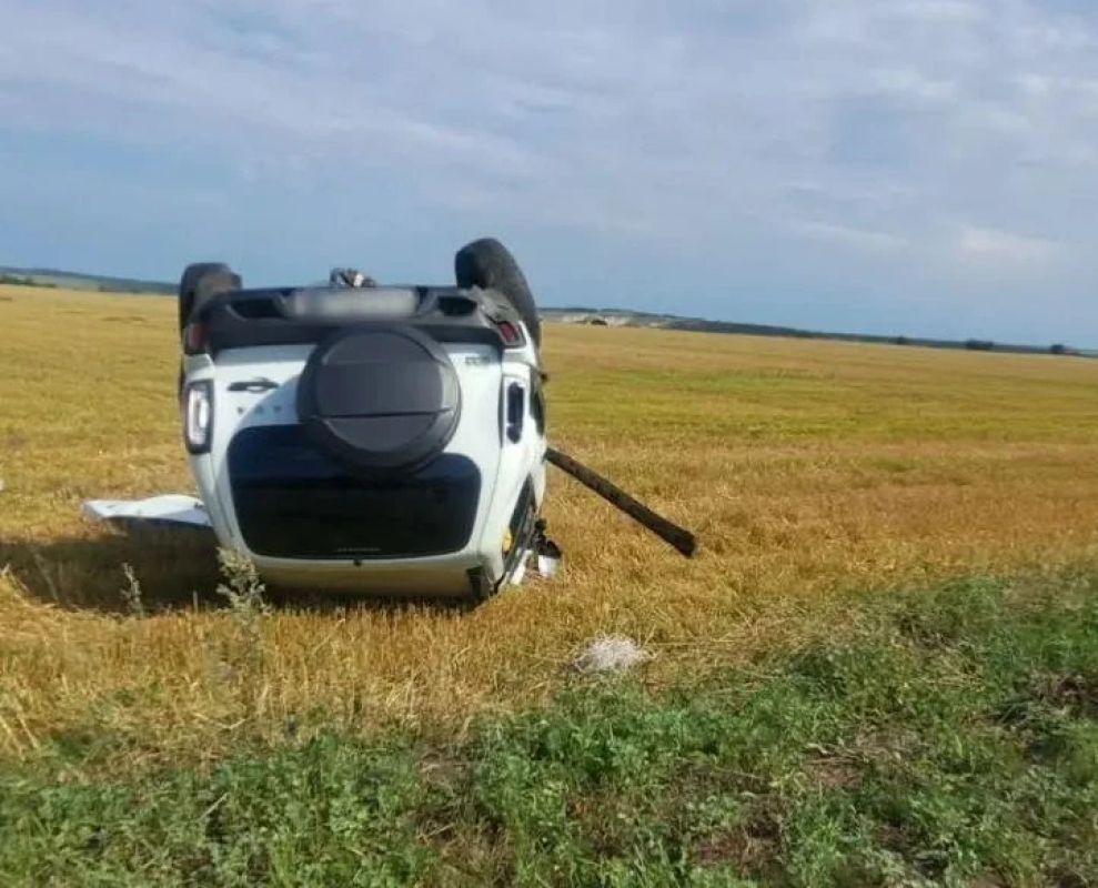 Женщина погибла в&nbsp;аварии с&nbsp;перевернувшейся «Нивой» в&nbsp;Воронежской области