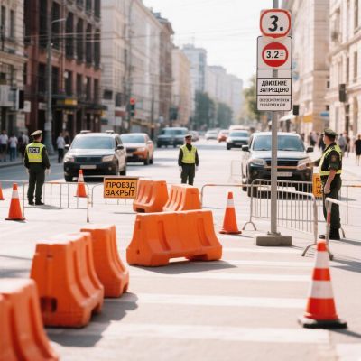 Автомобилистам открыли проезд после ликвидации атак на ночной Белгород
