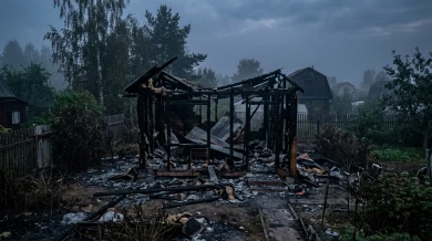 Труп мужчины нашли после пожара в жилом доме в Воронеже