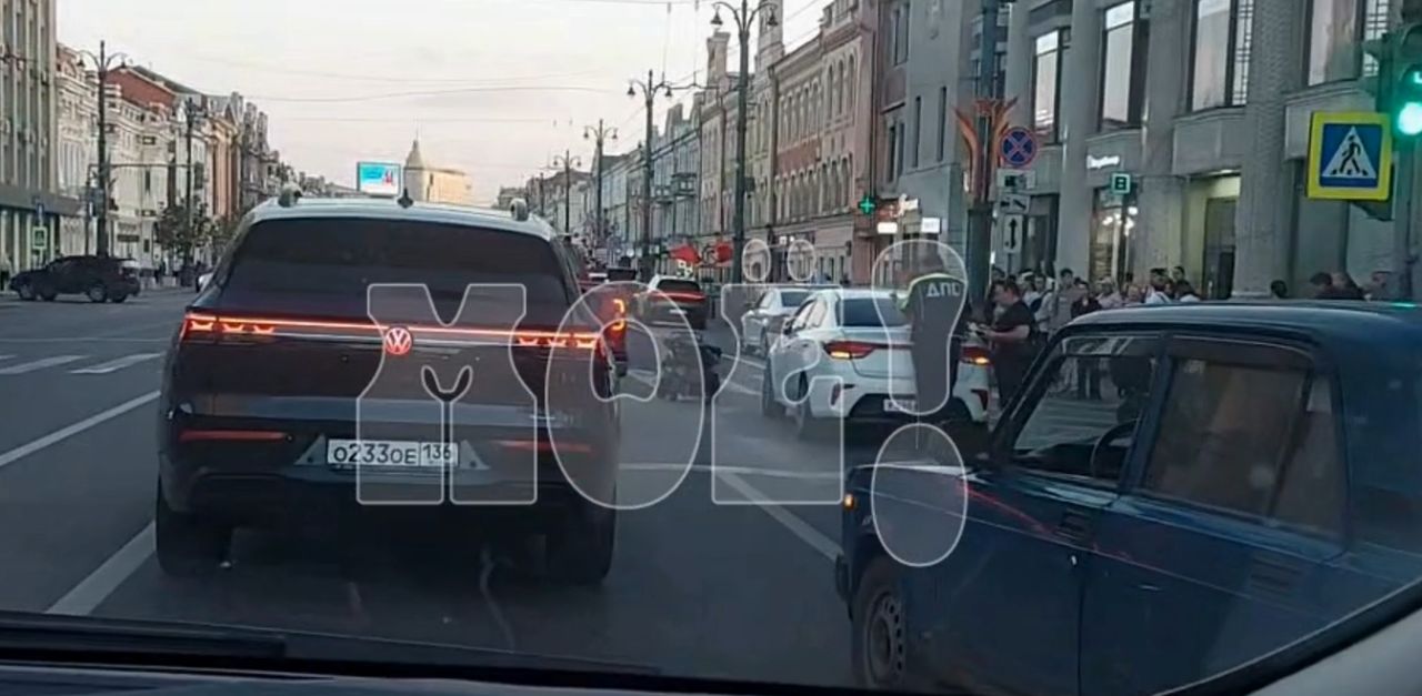 Воронежцы рассказали о ДТП с инвалидом на проспекте Революции