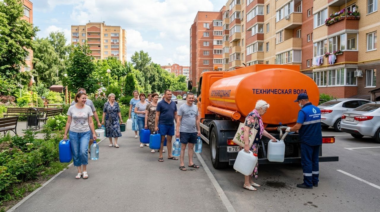 Появились адреса подвоза воды на&nbsp;время отключения водоснабжения в&nbsp;Воронеже