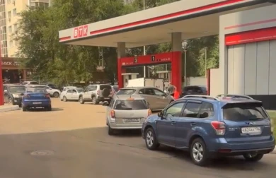 Об обстановке на заправках рассказали воронежцы