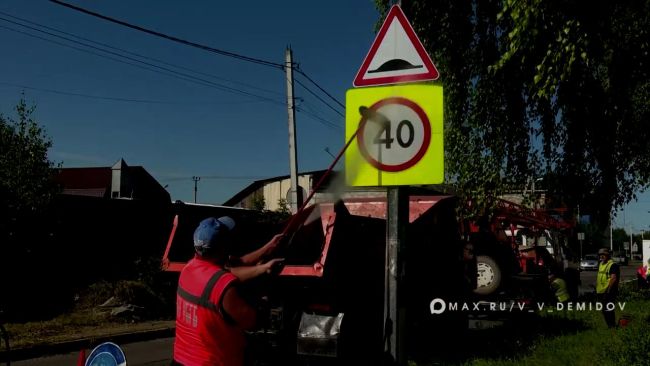 В Белгороде борются с «невидимыми» дорожными знаками