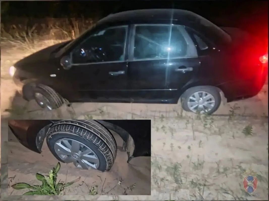 В коварную песчаную ловушку угодил автомобилист, решив срезать путь в Воронежской области