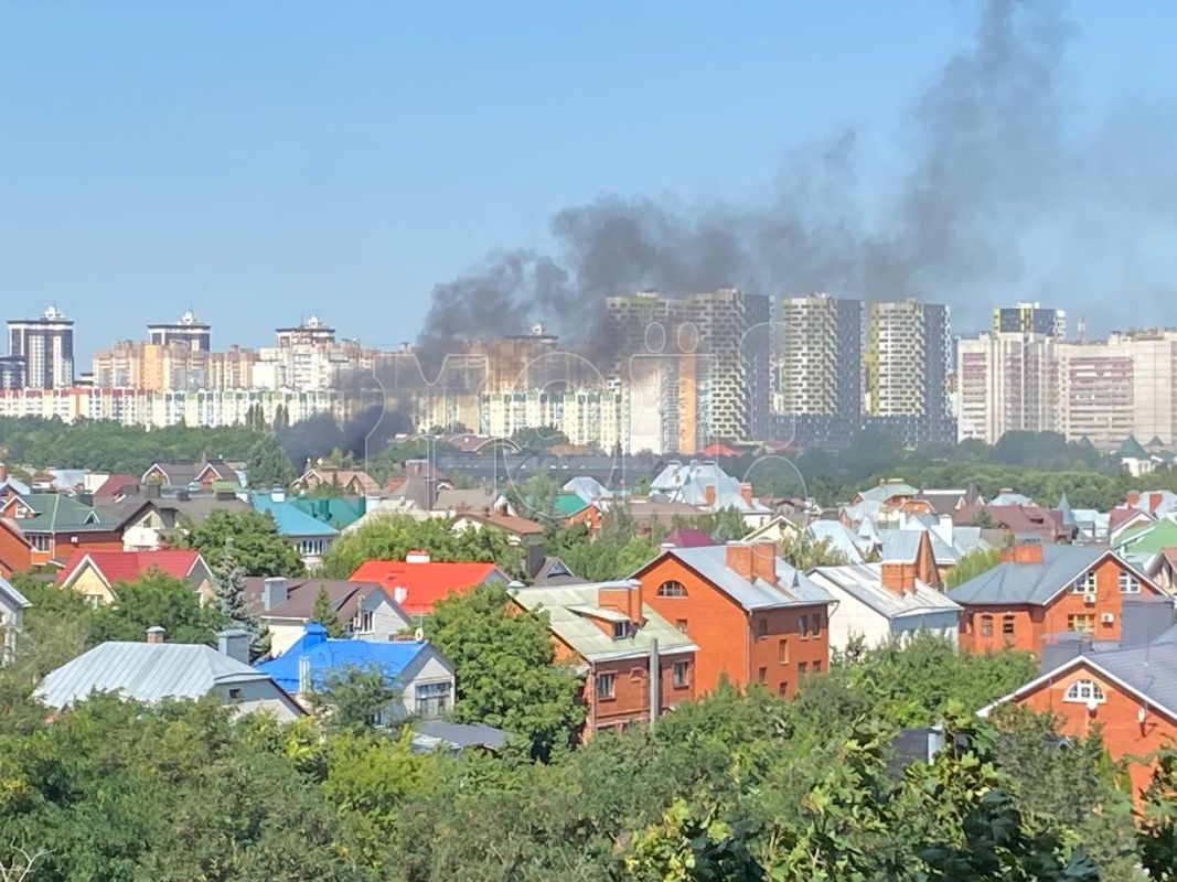 О пожаре в&nbsp;частном секторе сообщили воронежцы
