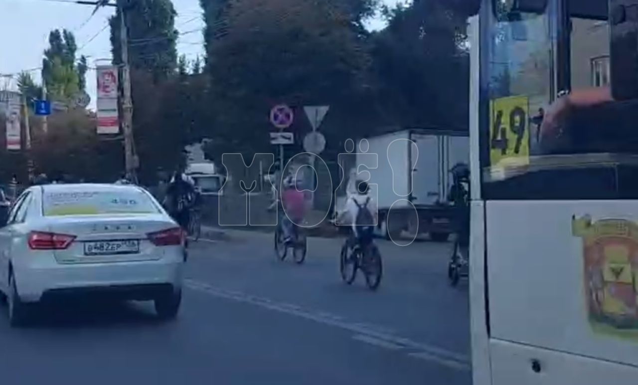 Банда малолетних спортсменов захватила выделенку на&nbsp;Московском проспекте (ВИДЕО)