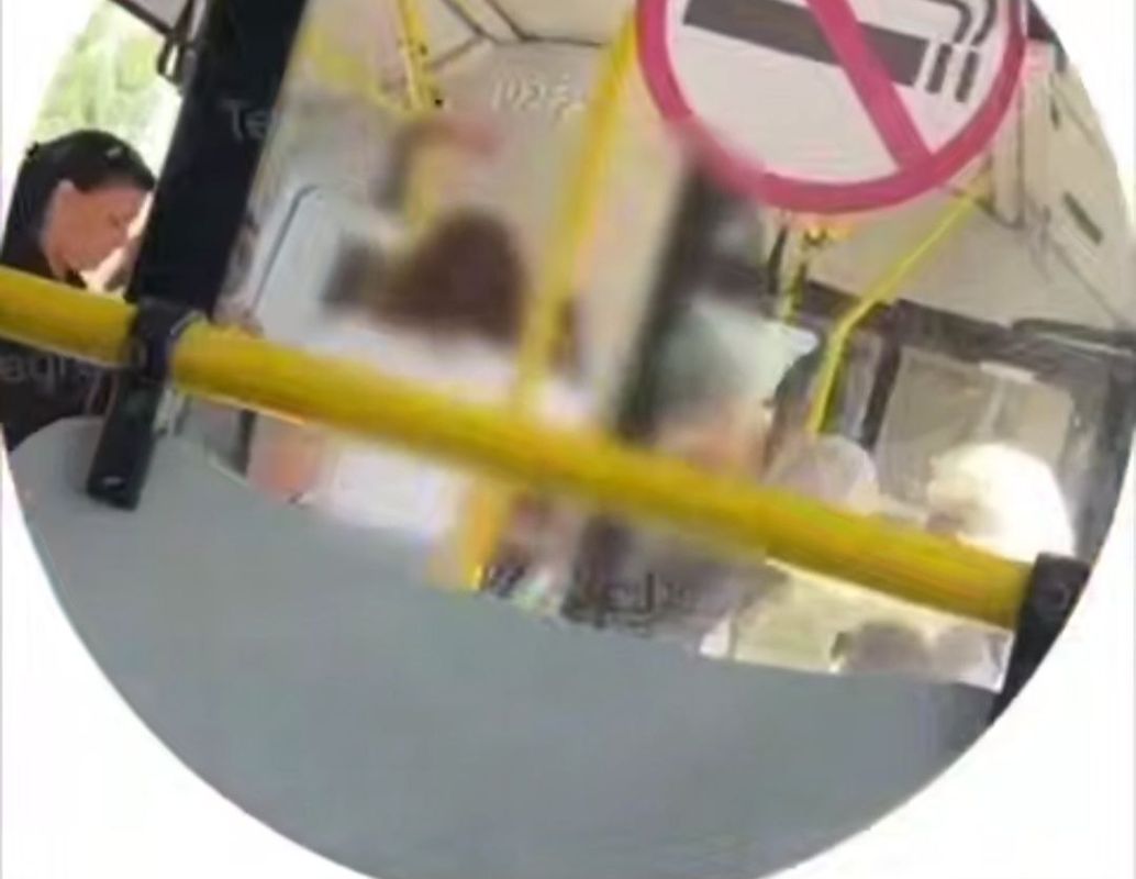 Женская драка в воронежском автобусе попала на видео