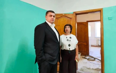 Председатель Воронежской городской Думы держит на контроле обновление школы в Центральном районе