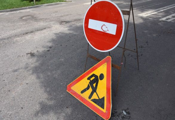 В Белгороде на две недели перекроют улицу из-за ремонта теплосетей