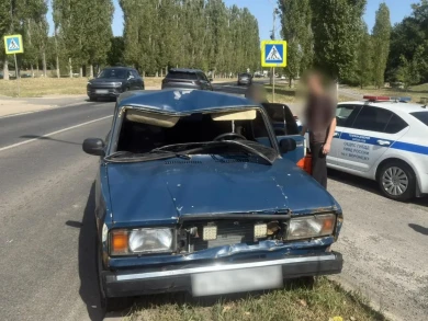 ВАЗ, на котором сбили ребёнка в Воронеже, показали на фото