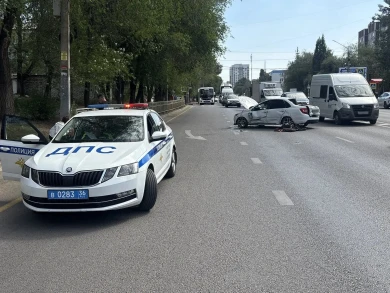 Появились подробности массового ДТП с четырьмя авто в Воронеже