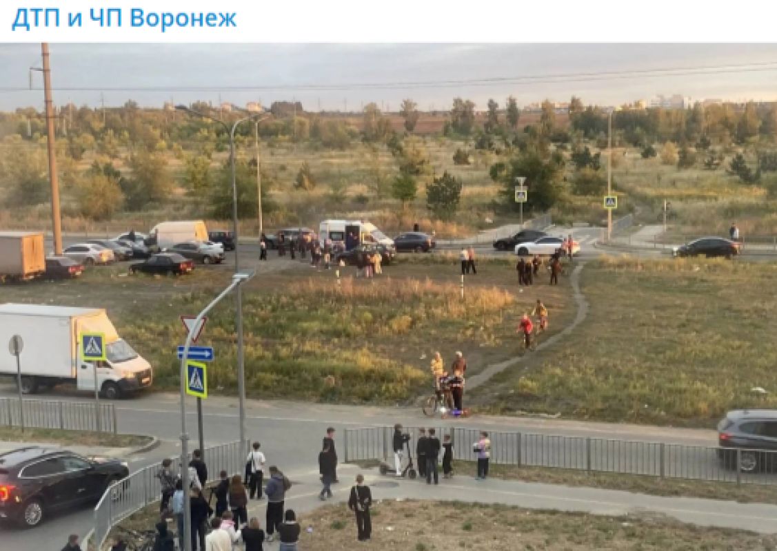 Воронежцы сообщили о ДТП со сбитым ребёнком&nbsp;