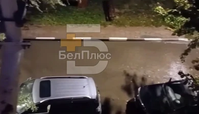 В Белгороде из-за затопленного двора скорая не может подъехать к дому