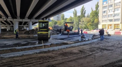 Пусть свободен. Полностью снесли киоск, мешавший Остужевской развязке