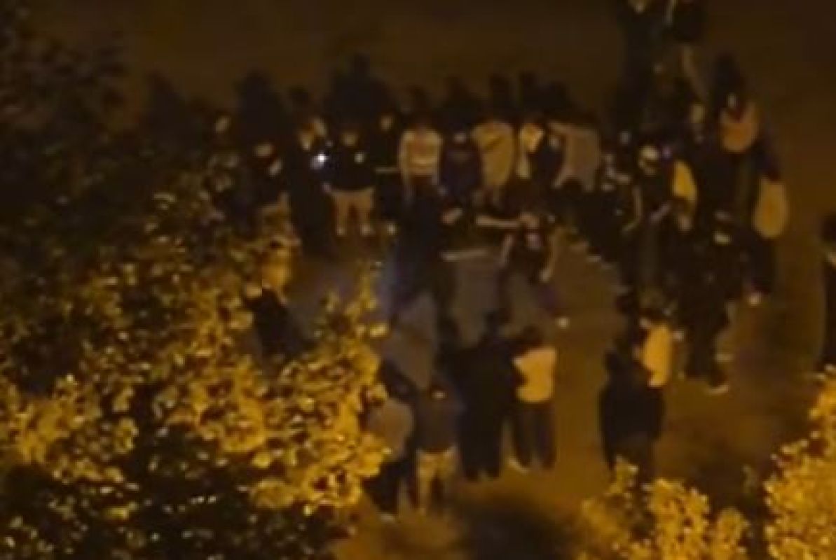 «Бойцовский клуб» под окнами домов взбесил воронежцев (ВИДЕО)