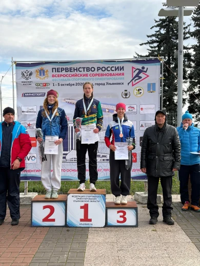 Белгородцы стали призёрами первенства России по спортивному ориентированию