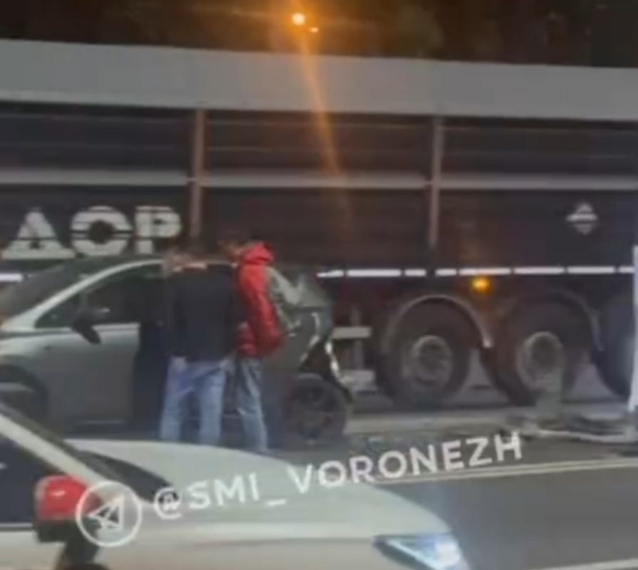 Жёсткое массовое ДТП произошло в&nbsp;Воронеже — есть пострадавший
