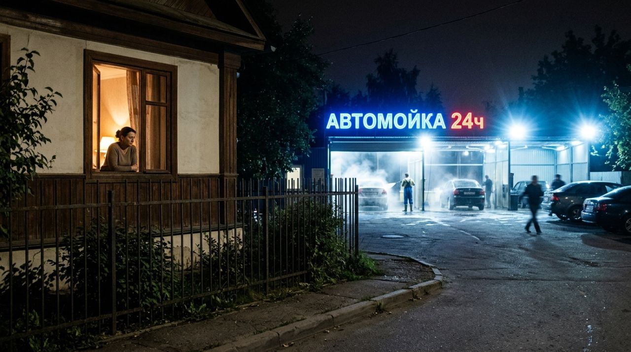 Шумная автомойка мешала жителям частного сектора в Воронеже