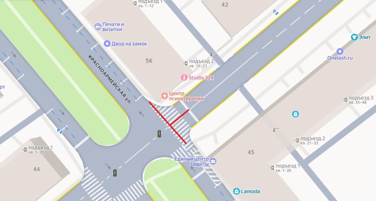 Перекрёсток в&nbsp;центре Воронежа перекроют в&nbsp;выходные