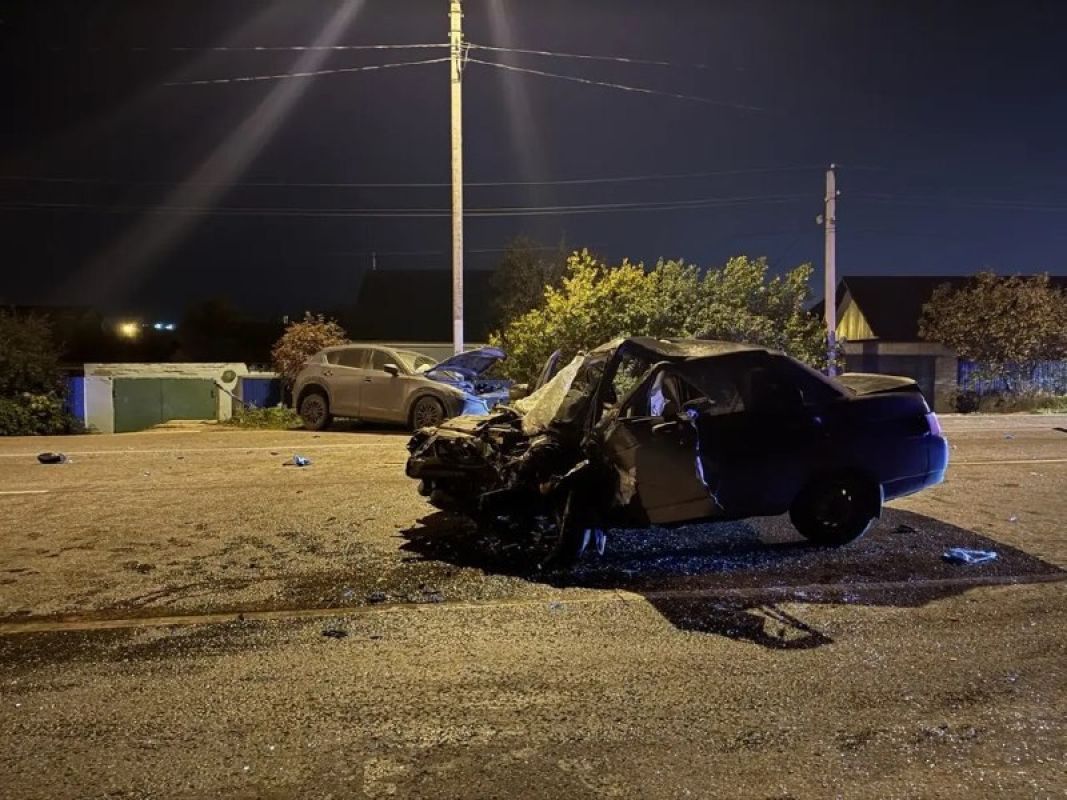 Смертельная авария под Липецком: погибли двое, ранена 20-летняя девушка