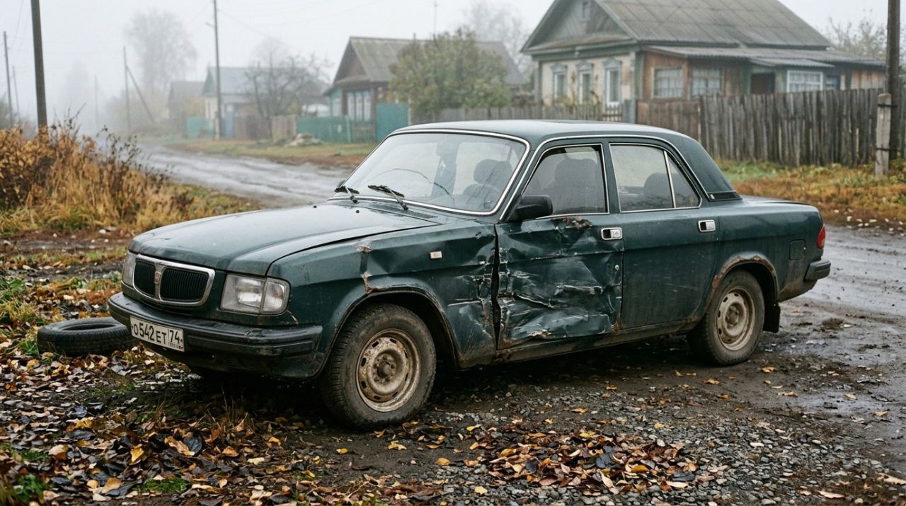 Молодой человек помял ГАЗ-3110 экс-родственника из-за неприязни в Воронежской области
