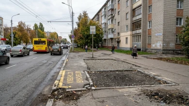 «Негде укрыться от дождя». Внезапно исчезнувшая остановка озадачила воронежца