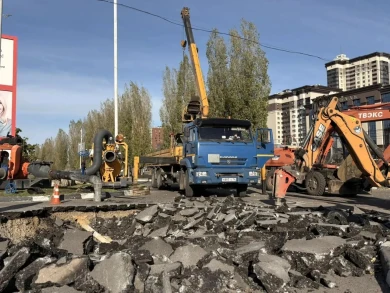 Повреждение коллектора произошло на Московском проспекте в Воронеже