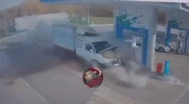 В Старом Осколе на заправке взорвалось газовое оборудование «Газели»