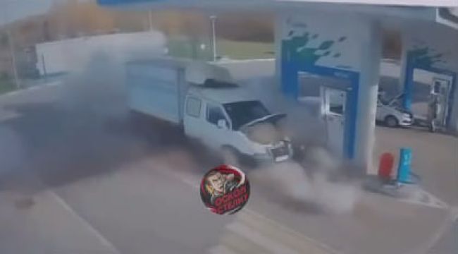 В Старом Осколе на заправке взорвалось газовое оборудование «Газели»