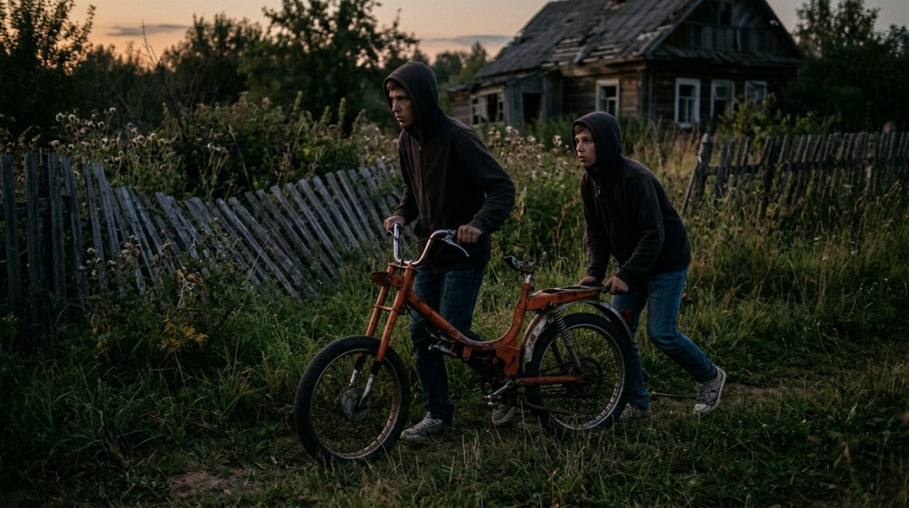 Двое 14-летних подростков угнали чужой мопед в&nbsp;воронежском посёлке