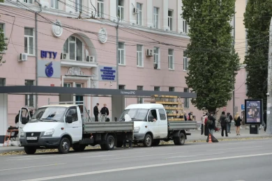 Мэр Воронежа рассказал об установке новой остановки для метробуса  