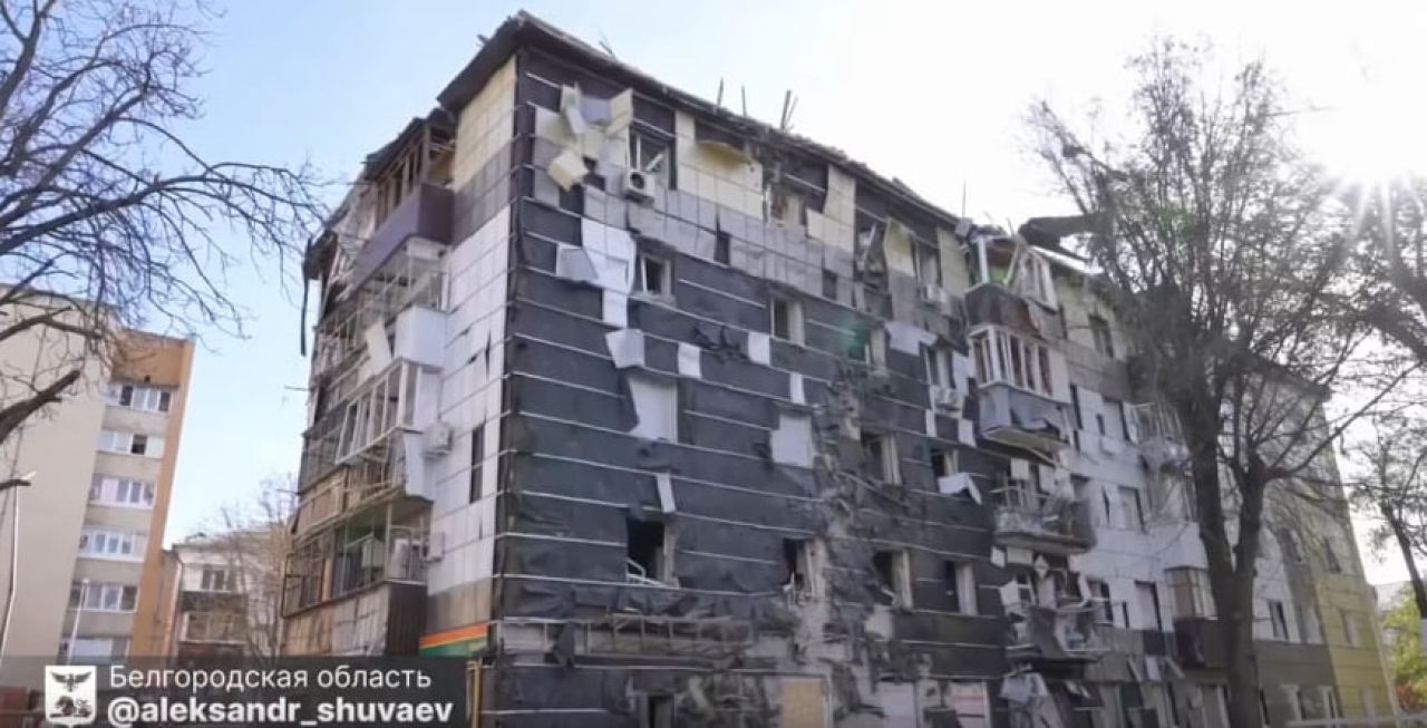 Жителям Белгорода запретили входить в повреждённые после атаки дронов дома