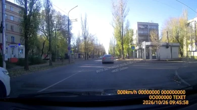 На «аномальную» улицу пожаловался воронежский водитель
